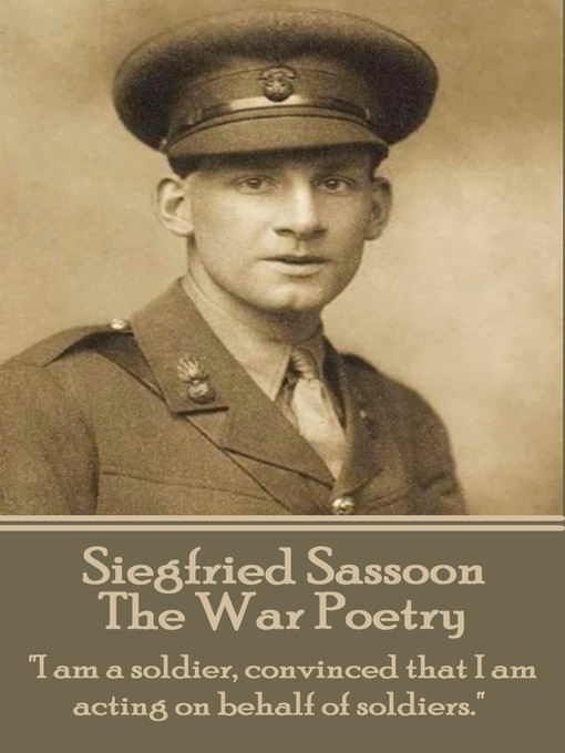 Title details for The War Poetry by Siegfried Sassoon - Available